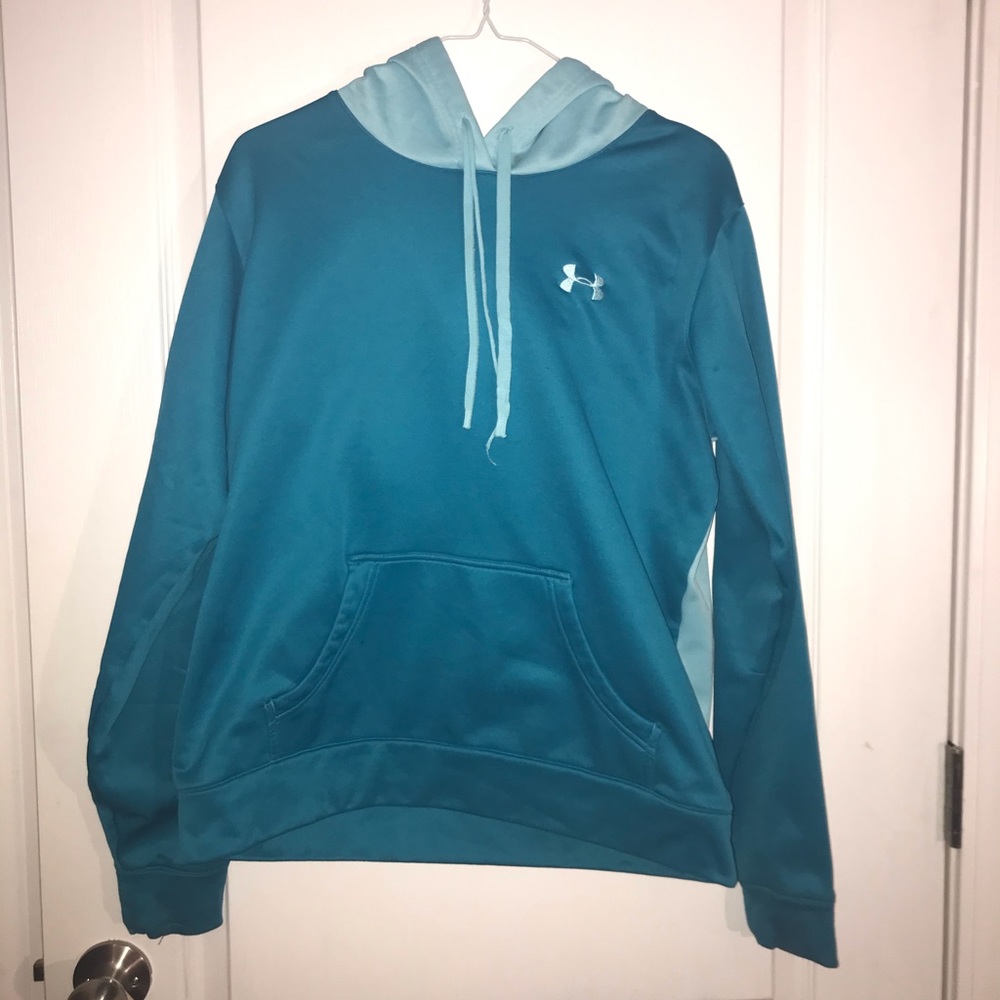 Teal Under Armour Hoodie Size Medium